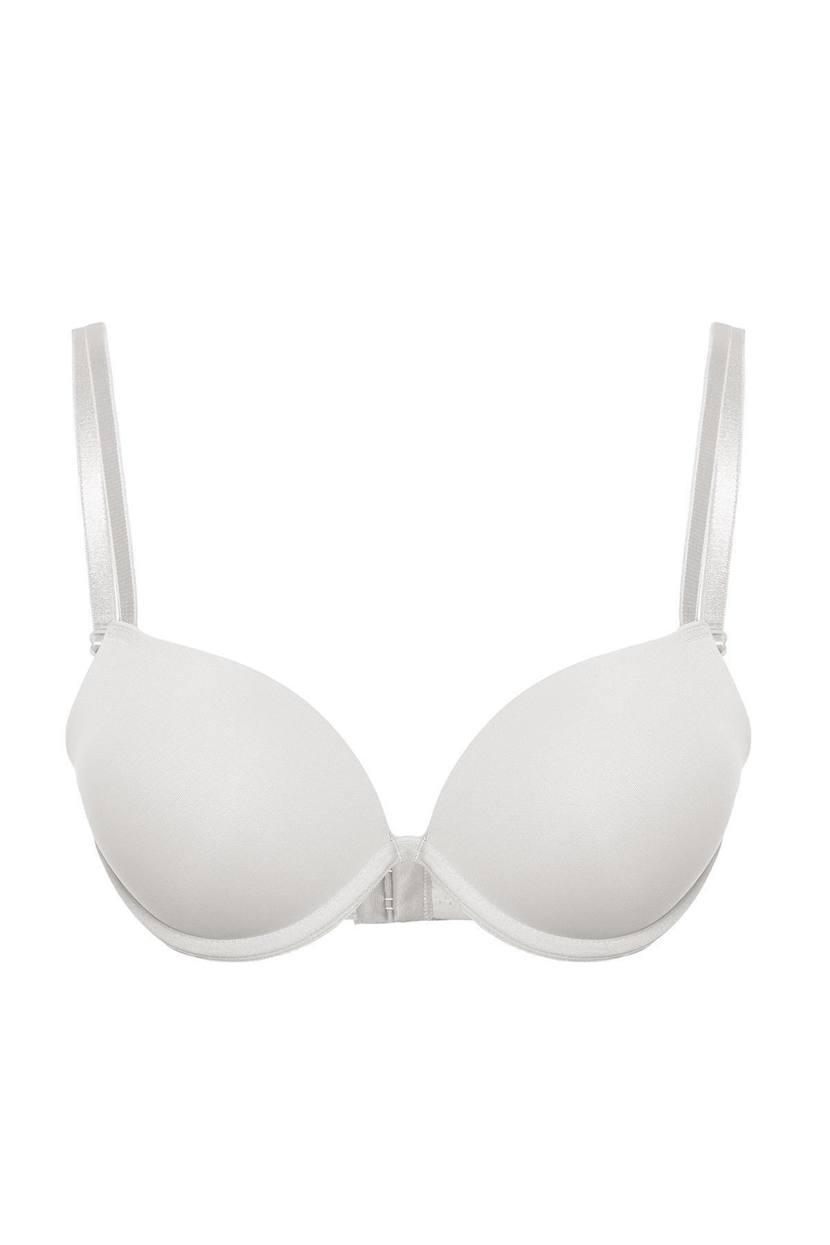 White Plain Bra, , large image number 6