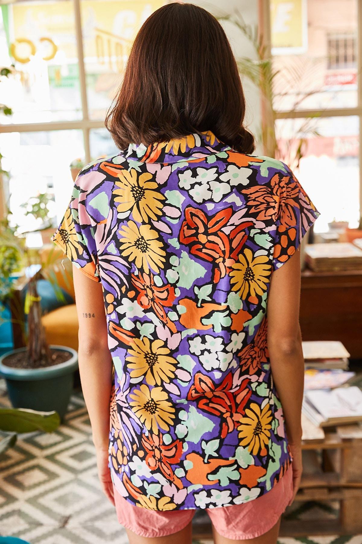 Multicolour Patterned Shirt, , large image number 1