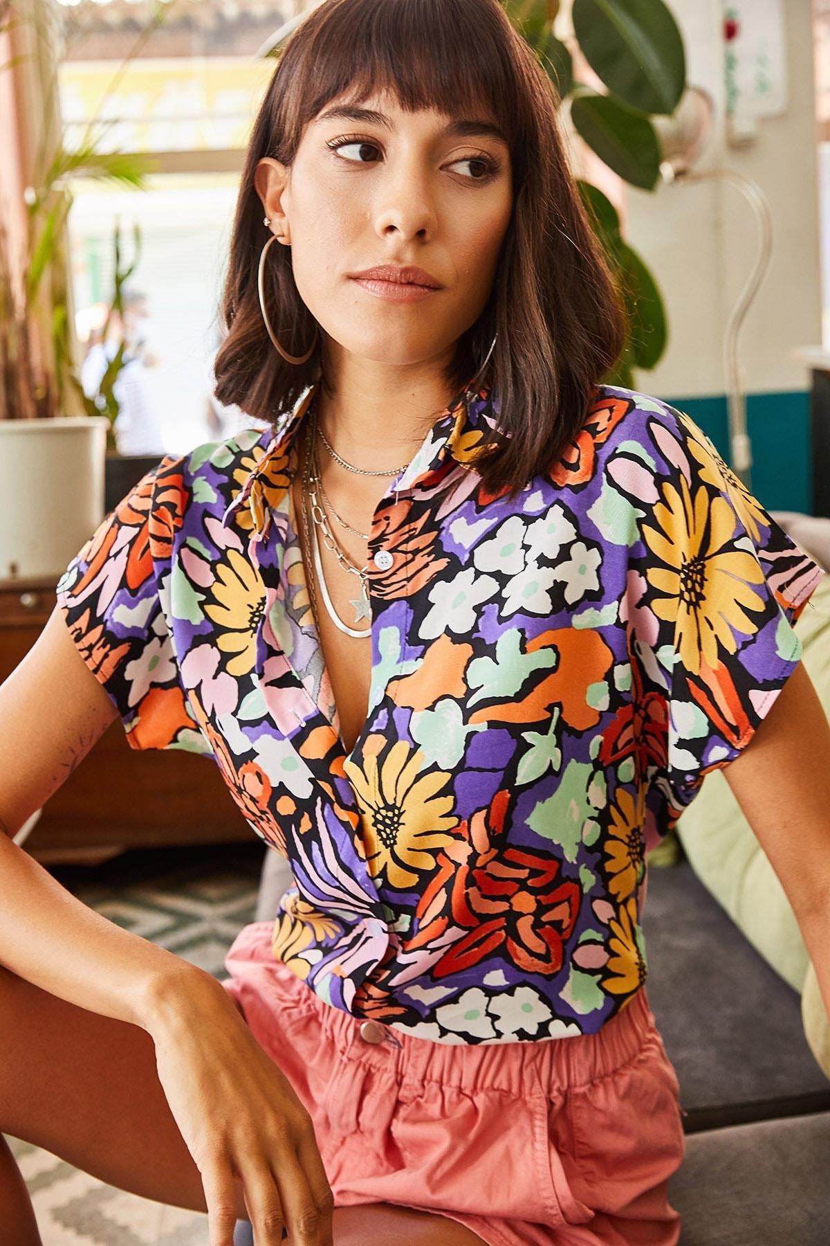 Multicolour Patterned Shirt, , large image number 6
