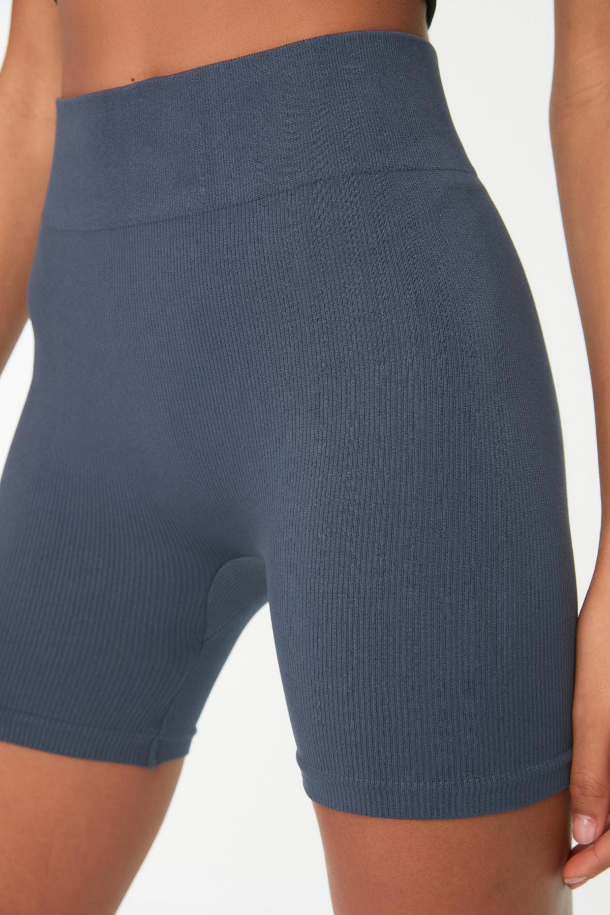 Navy High Waist Sports Leggings, , large image number 2