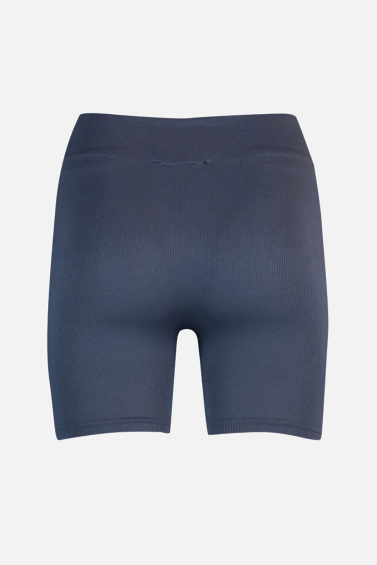 Navy High Waist Sports Leggings, , large image number 7