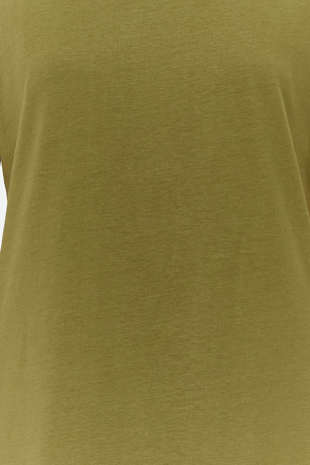 Khaki Sleeveless Straight Dress, , large image number 5