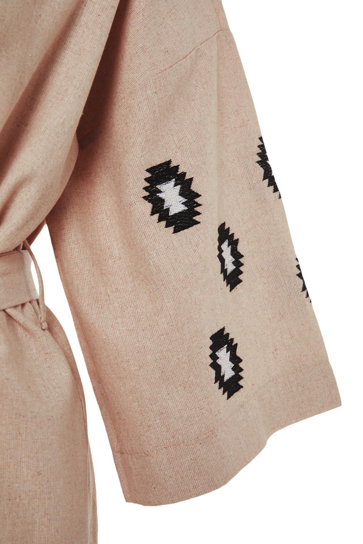 Beige Kimono, , large image number 9