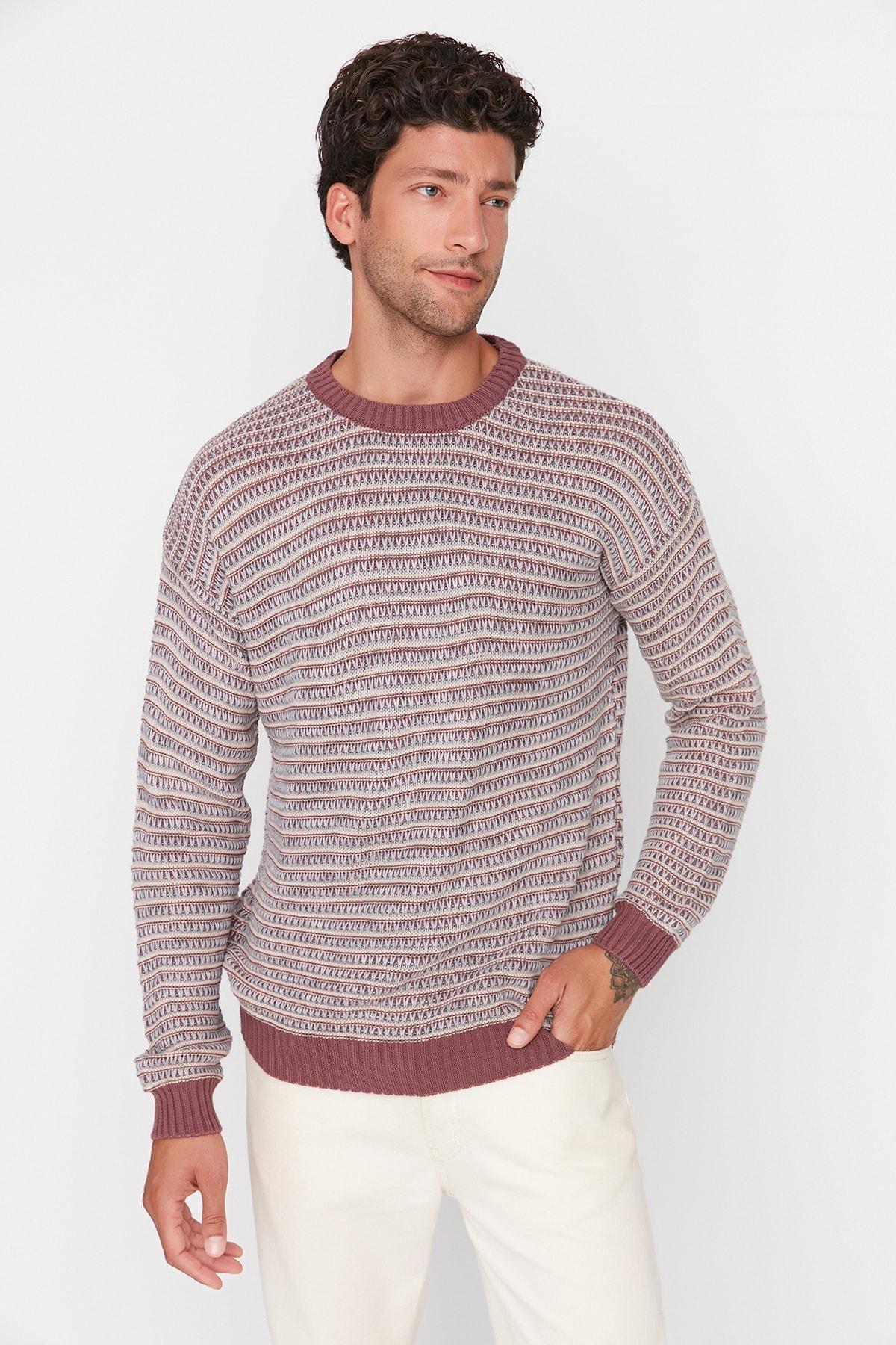 Pink Crew Neck Sweater, , large image number 0