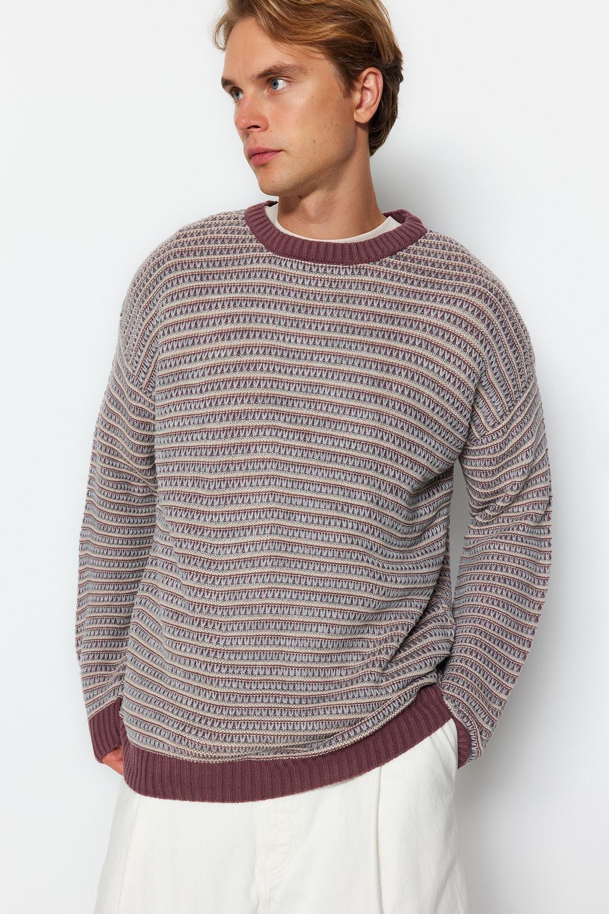 Pink Crew Neck Sweater, , large image number 1