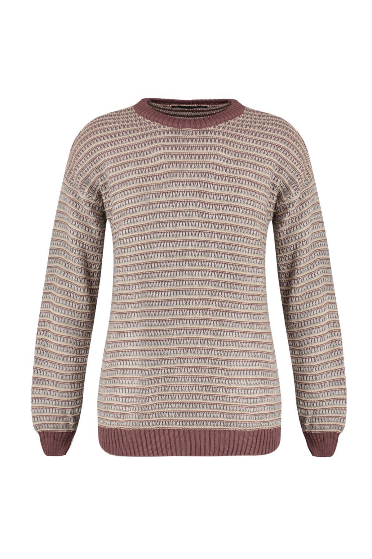 Pink Crew Neck Sweater, , large image number 5
