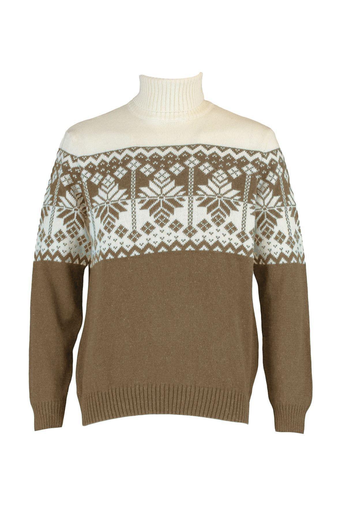 Ethnic Print Novelty Sweater TMNAW22KZ0296, , large image number 4