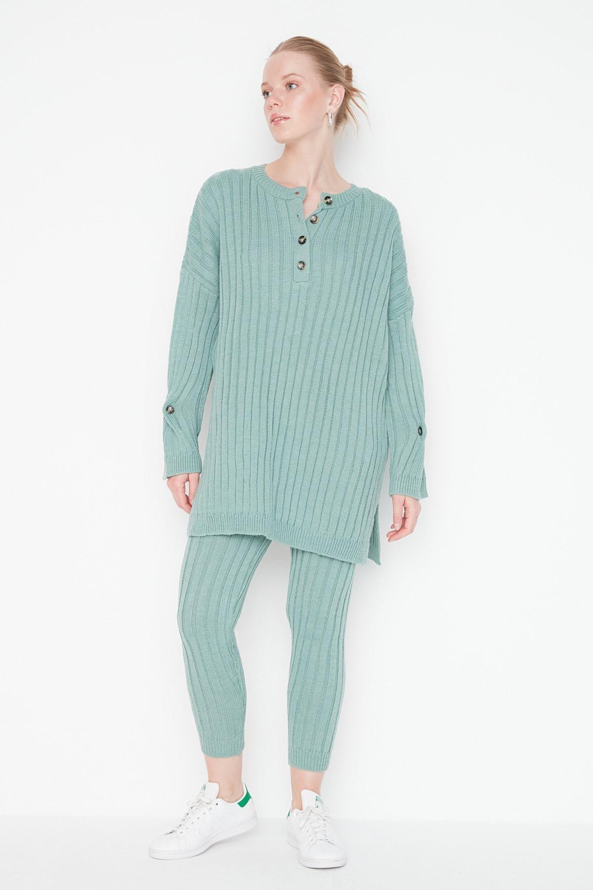 Green Off-Shoulder Co-Ord Set, , large image number 2
