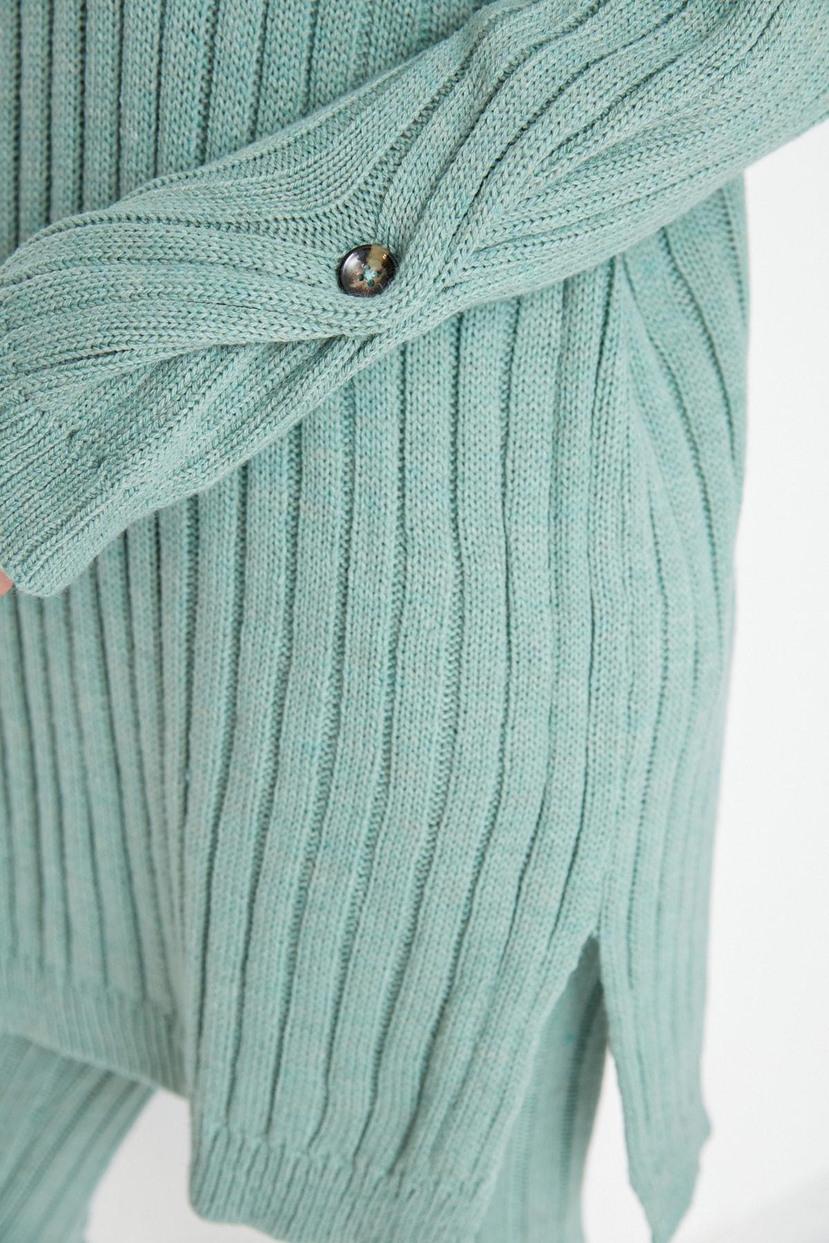 Green Off-Shoulder Co-Ord Set, , large image number 3