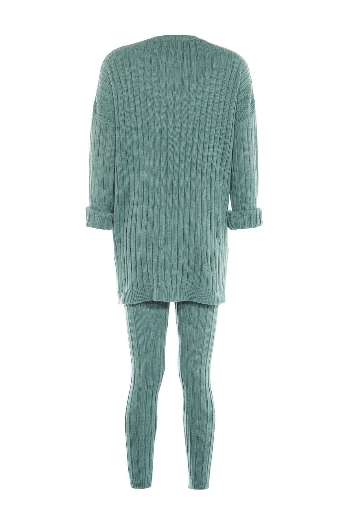 Green Off-Shoulder Co-Ord Set, , large image number 6