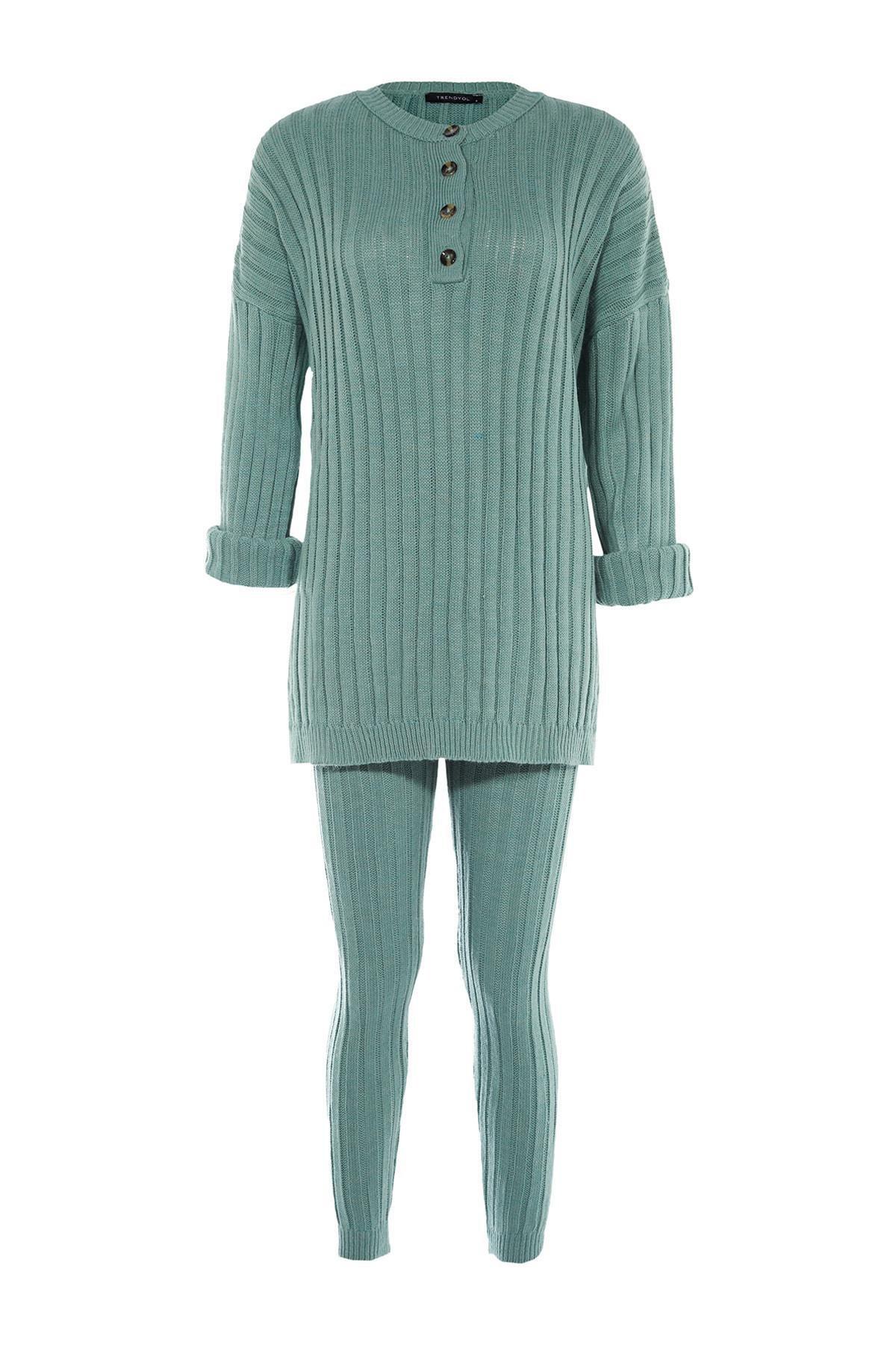Green Off-Shoulder Co-Ord Set, , large image number 7