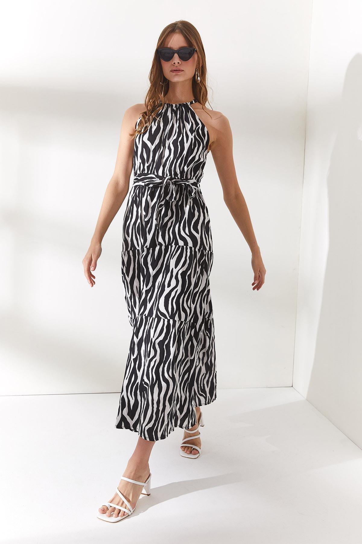 Black Floral Dress, , large image number 2