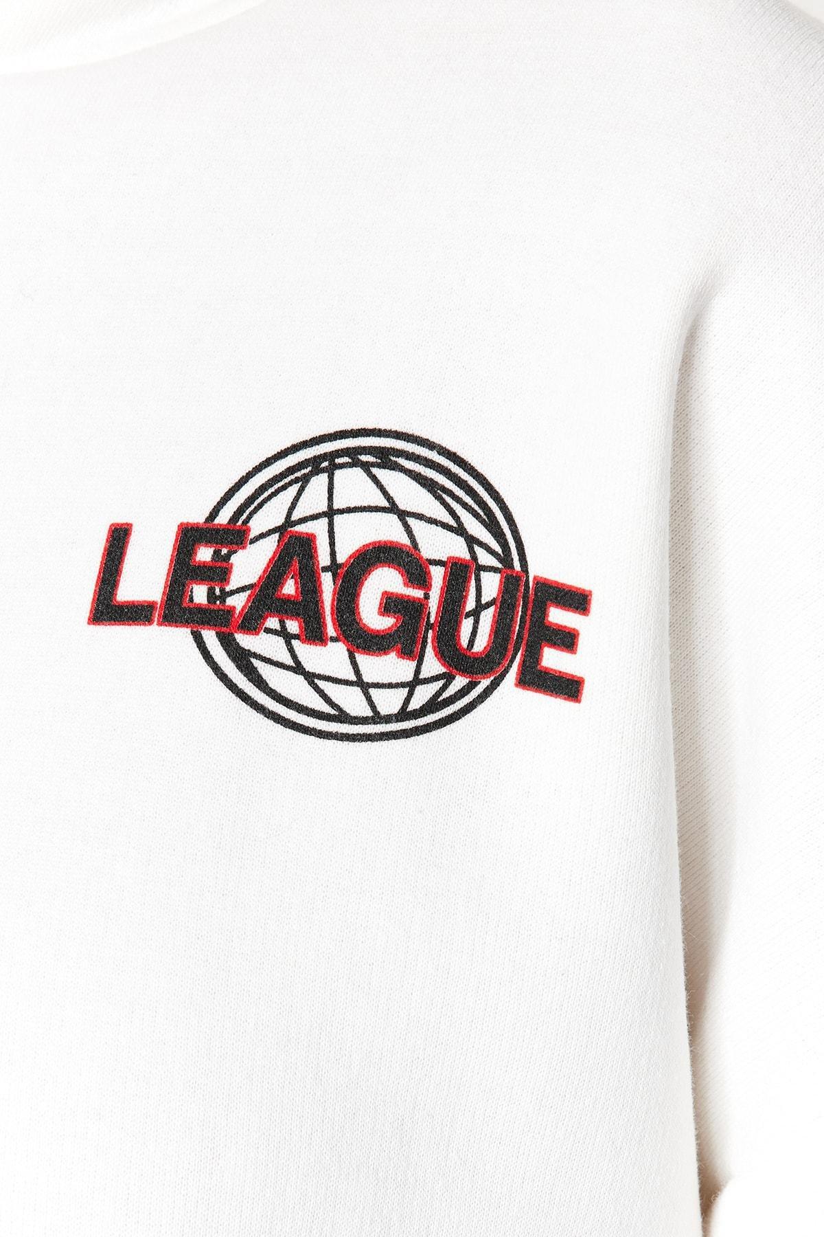 Cream Printed Sweatshirt, , large image number 7