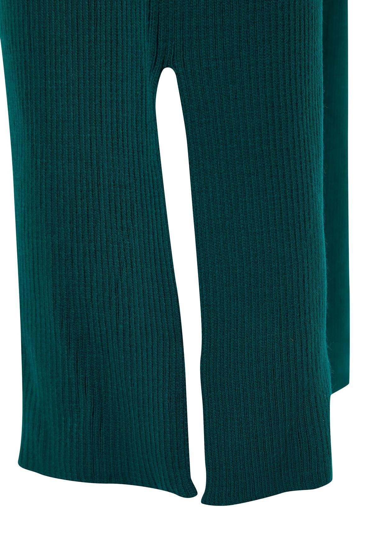 Green Oversize Knitted Co-Ord Set, , large image number 4