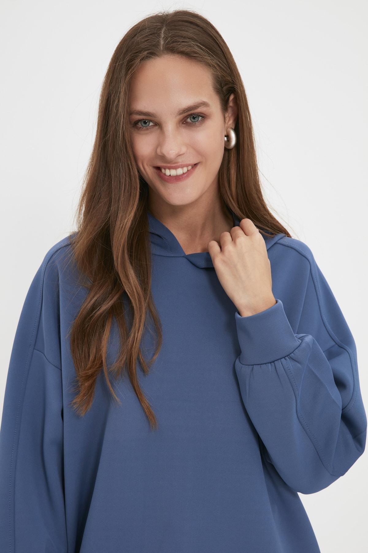 Navy Regular Sweatshirt, , large image number 1