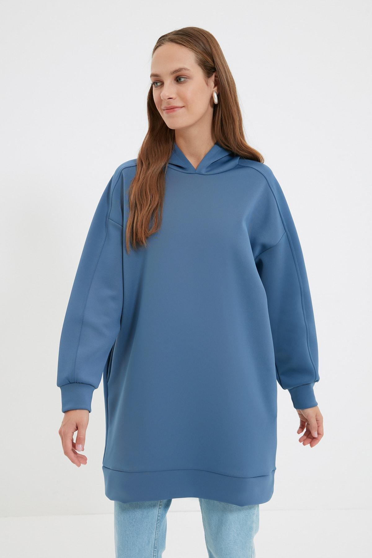 Navy Regular Sweatshirt, , large image number 6