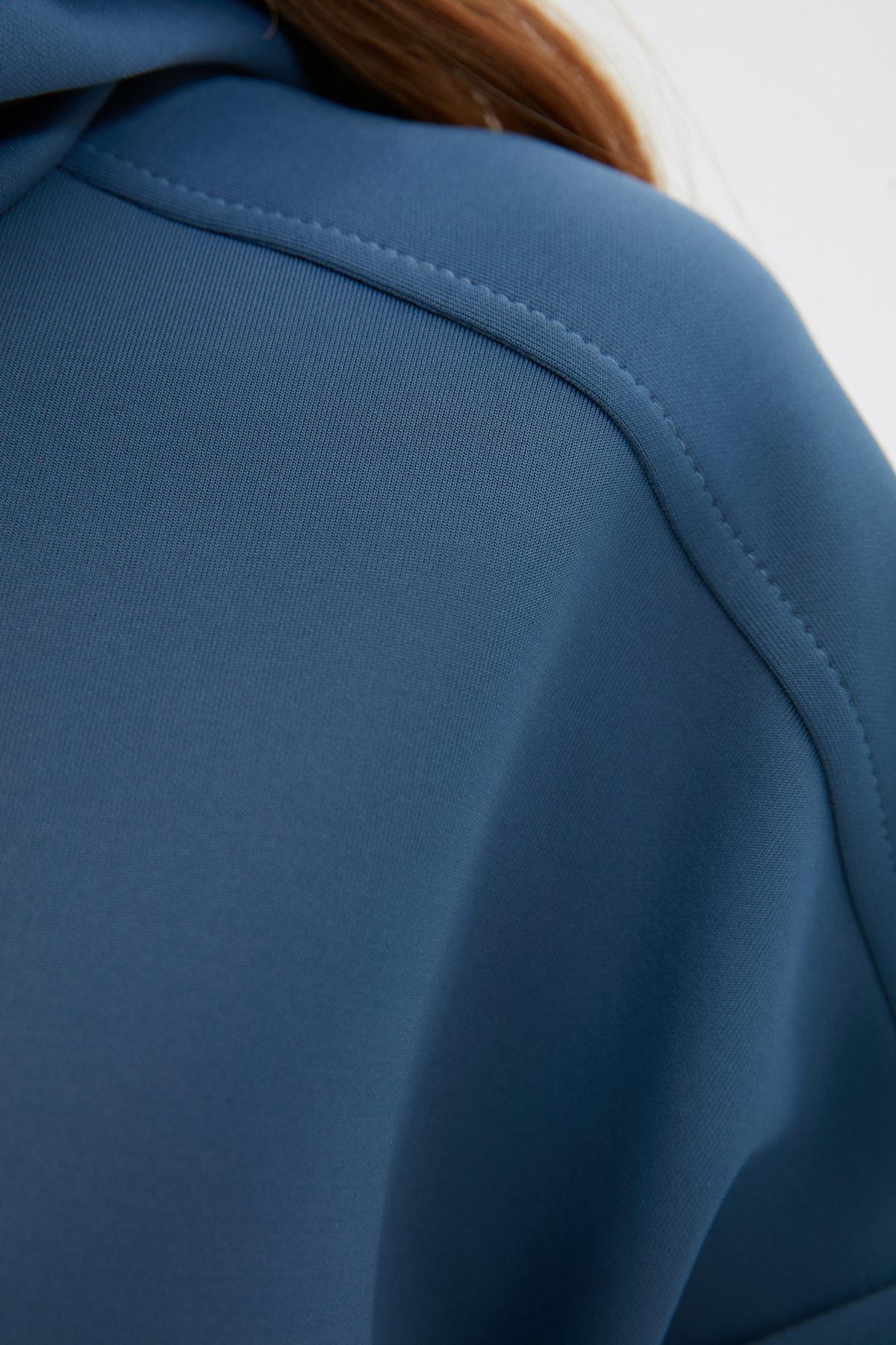Navy Regular Sweatshirt, , large image number 8