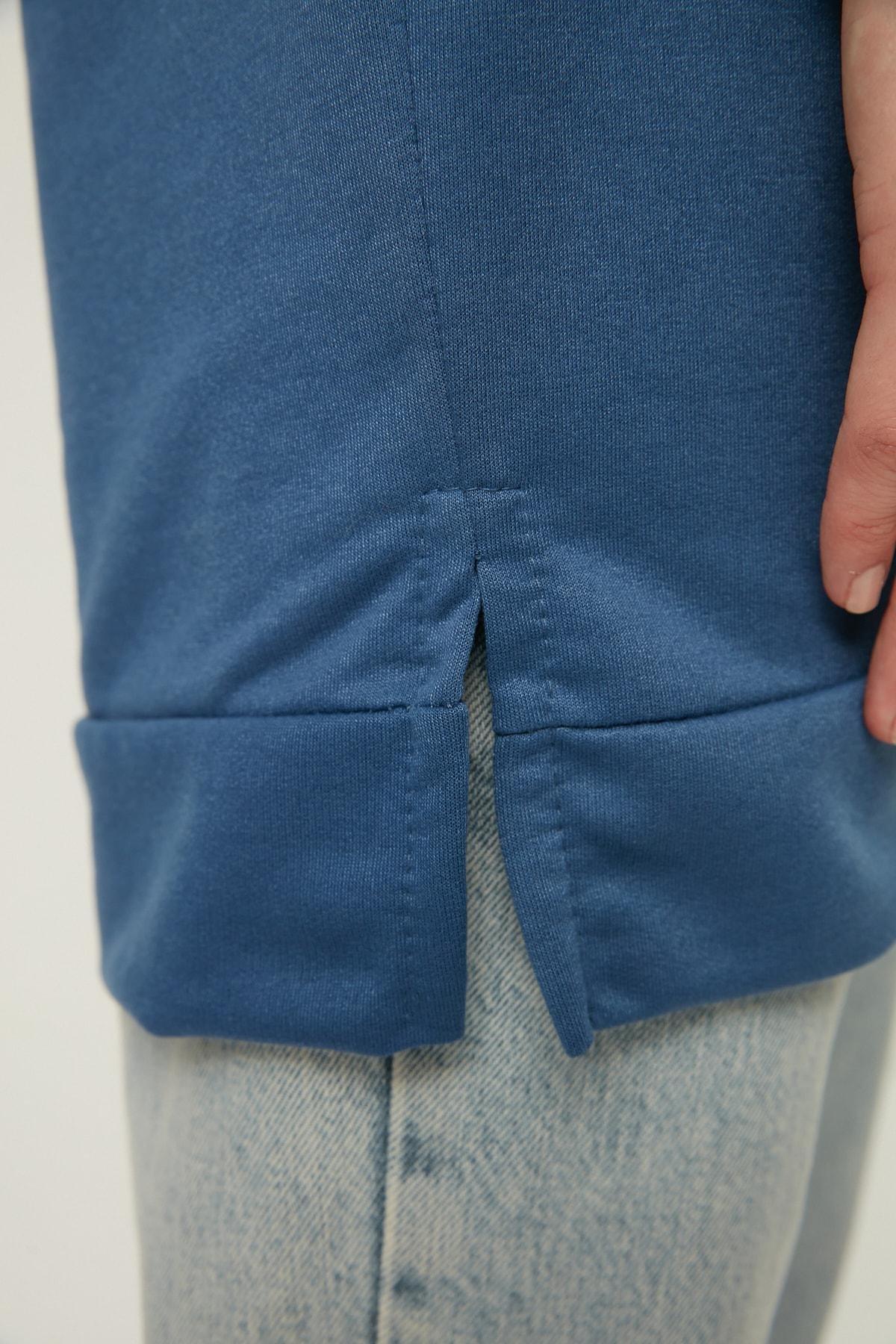 Navy Crew Neck Sweatshirt, , large image number 6