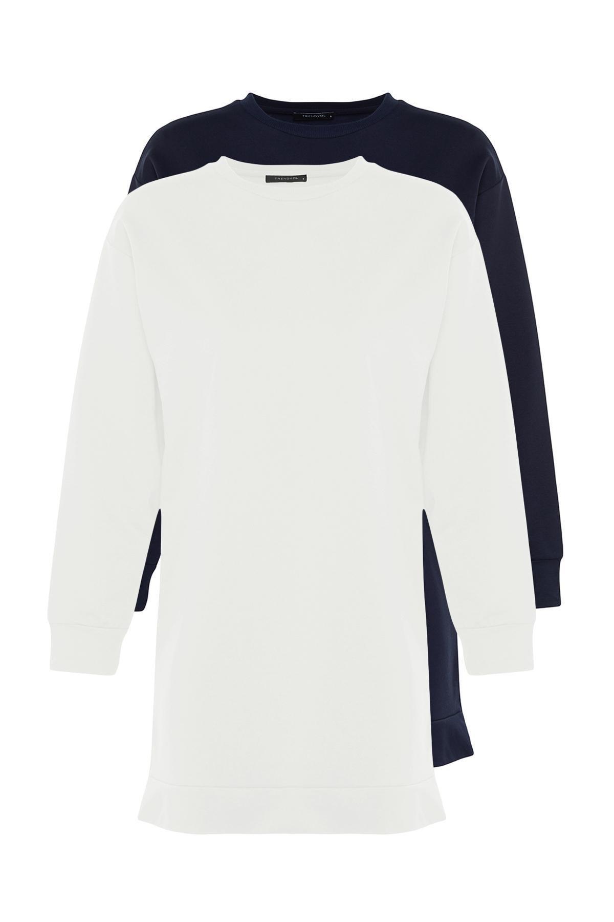 Multicolour Regular Crew Neck Sweatshirt, , large image number 5