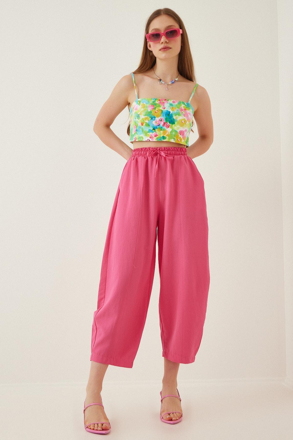 Pink Carrot Pants, DARK PINK, large image number 0