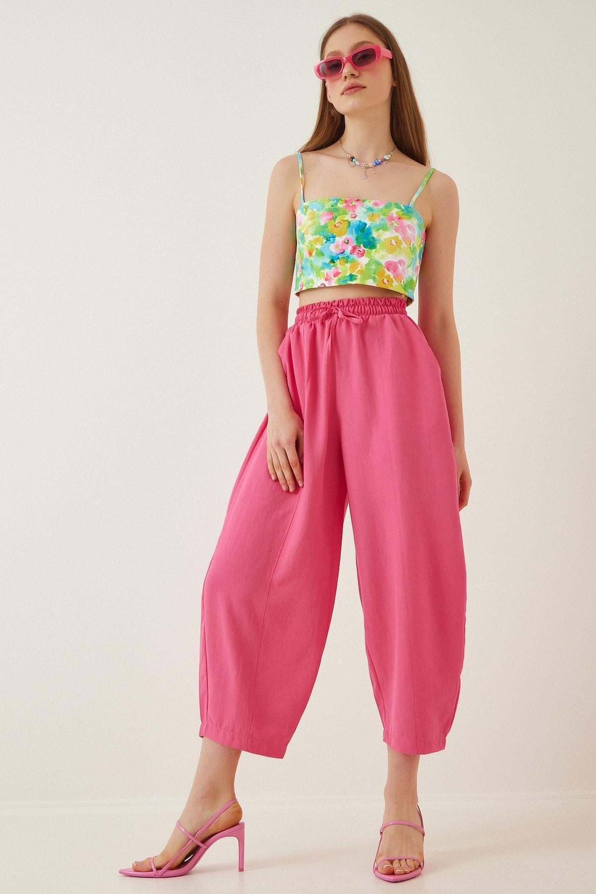 Pink Carrot Pants, DARK PINK, large image number 1