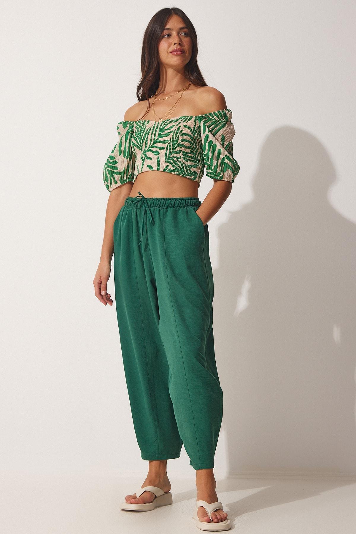 Green Carrot Pants, , medium