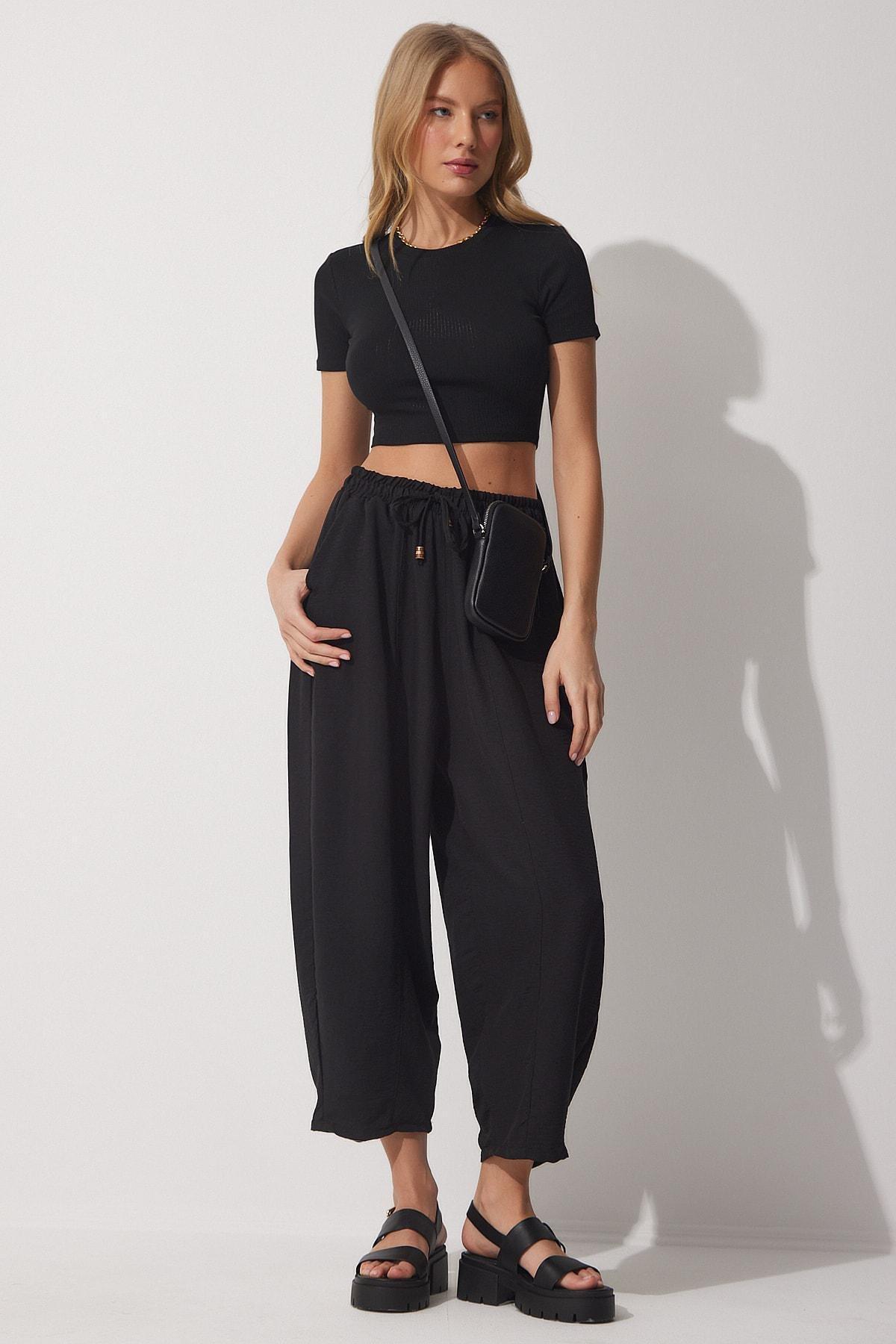 Black Carrot Pants, , large image number 0