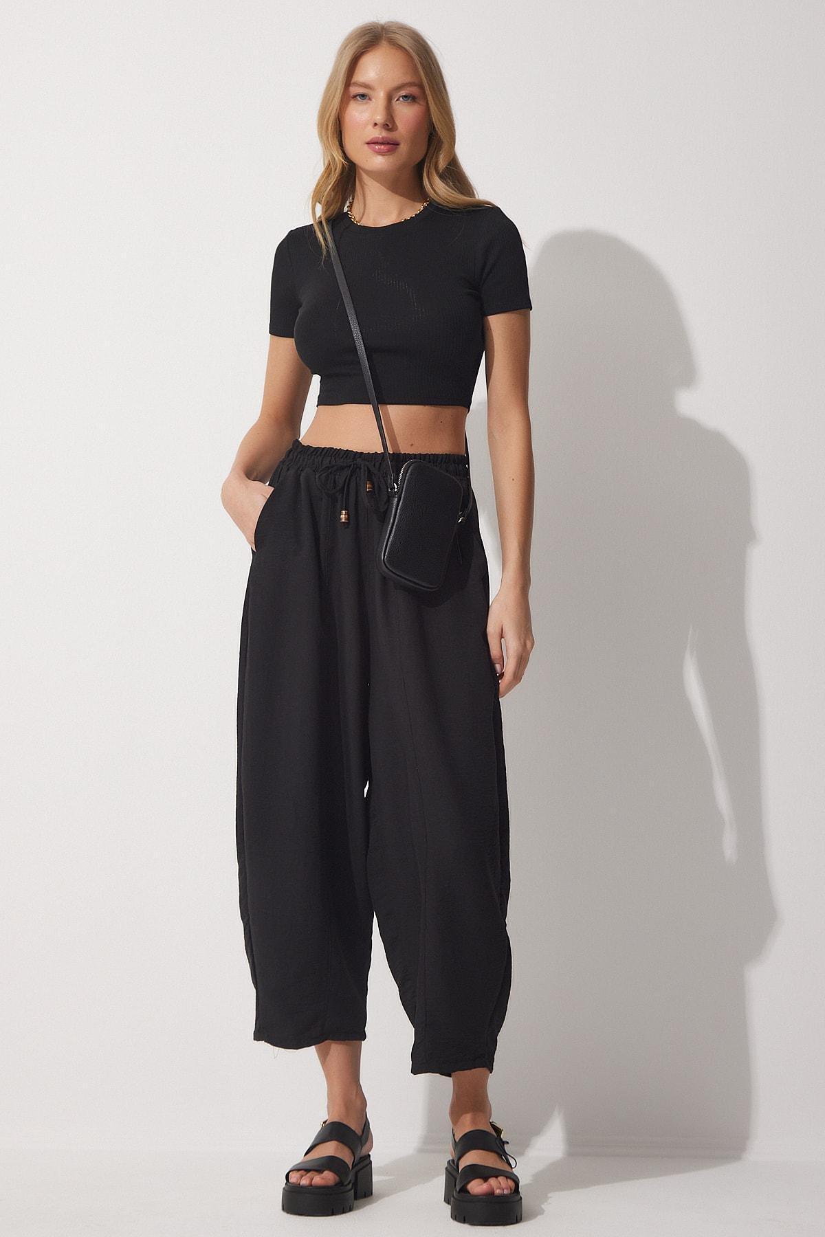 Black Carrot Pants, , large image number 1