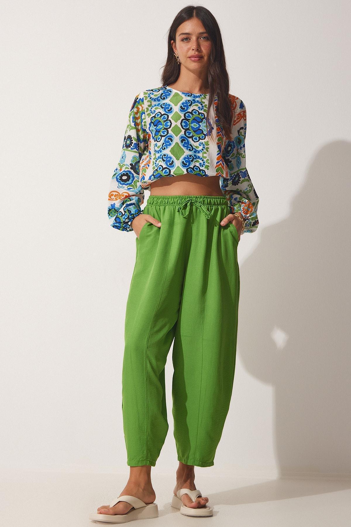 Green Carrot Pants, , large image number 1