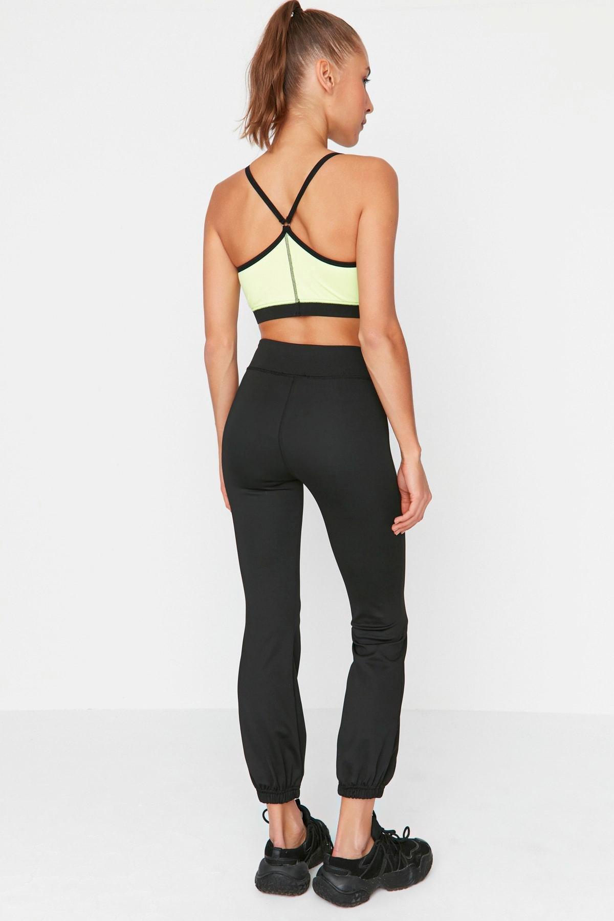 Black Mid Waist Sweatpants, , large image number 10