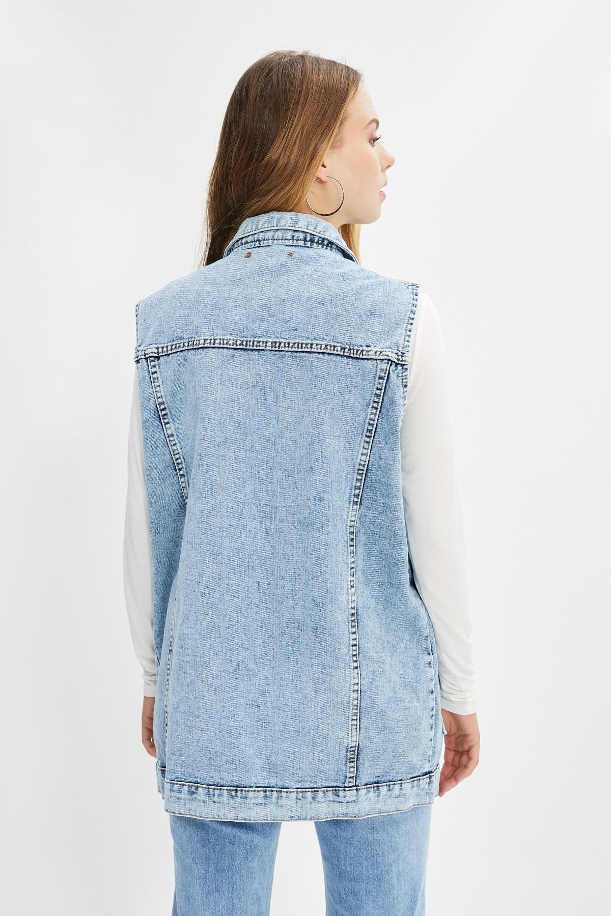 Blue Puffer Vest, , large image number 2