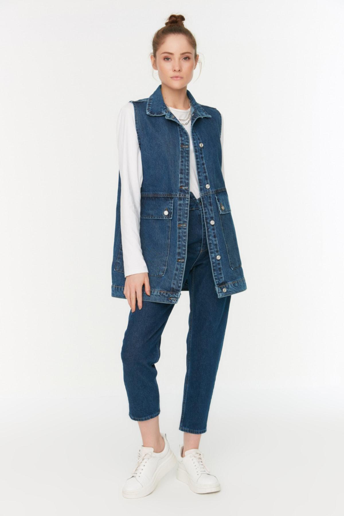 Blue Puffer Vest, , large image number 2