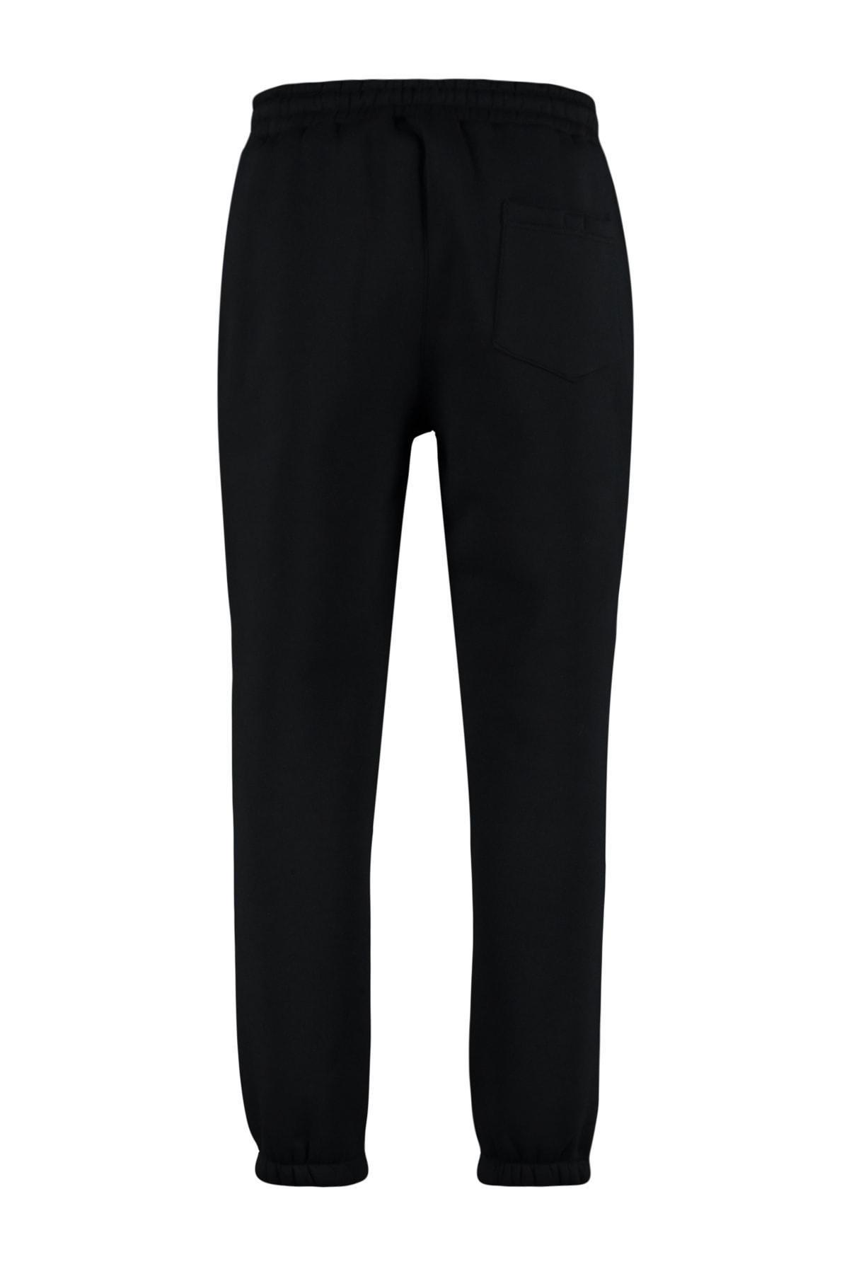 Black Straight Sweatpants, , large image number 7