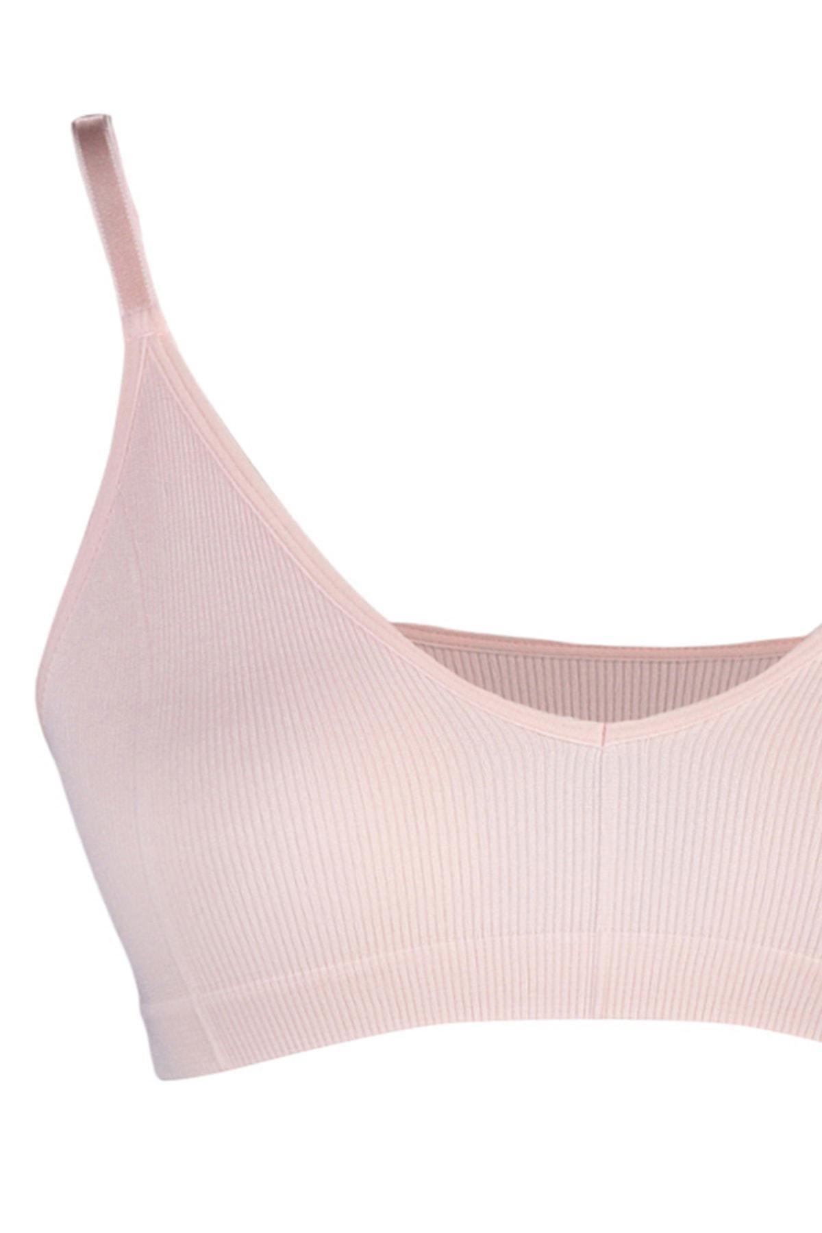 Pink Bralette Bra, , large image number 6