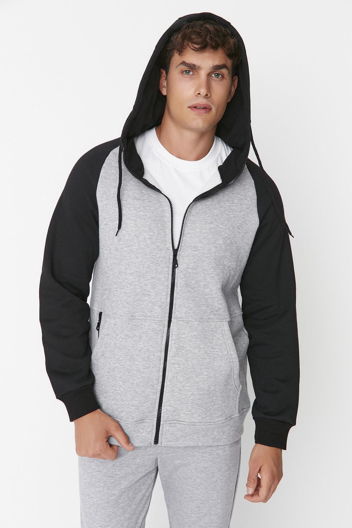 Anthracite Regular Polar Fleece, Gray, large image number 3