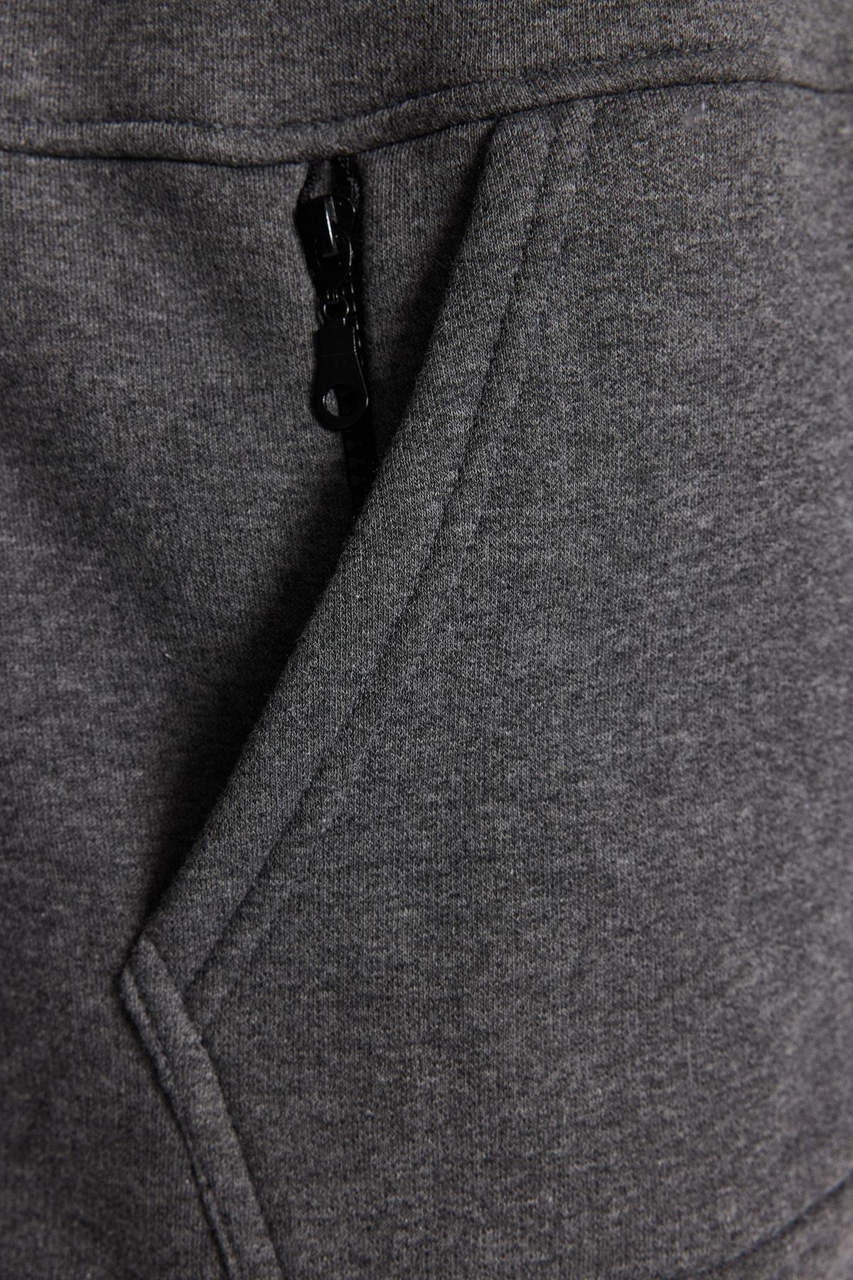 Anthracite Regular Polar Fleece, Gray, large image number 11