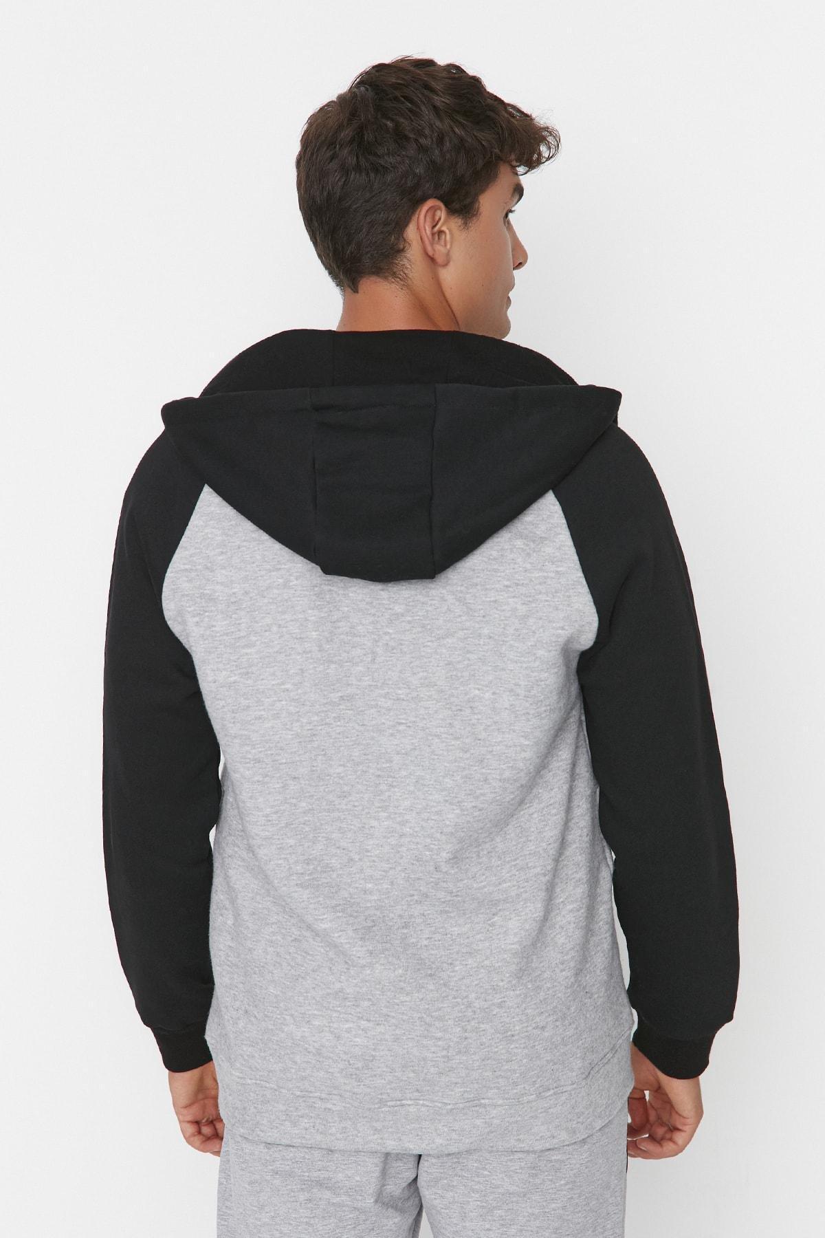 Anthracite Regular Polar Fleece, Gray, large image number 12