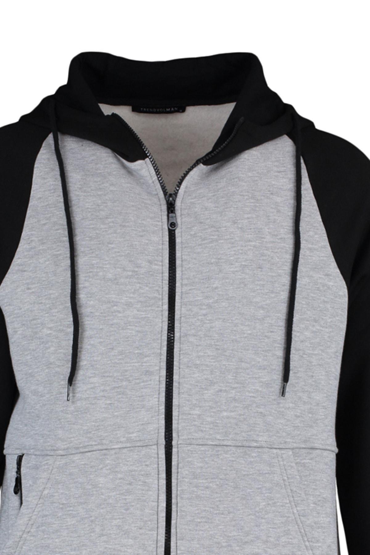 Anthracite Regular Polar Fleece, Gray, large image number 14