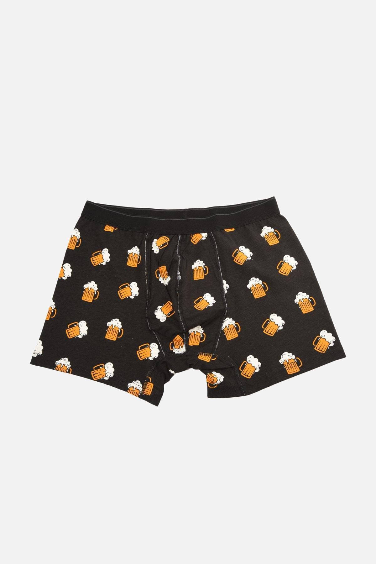 Multicolour Printed Mid Waist Boxer Shorts, Set Of 3, , large image number 3