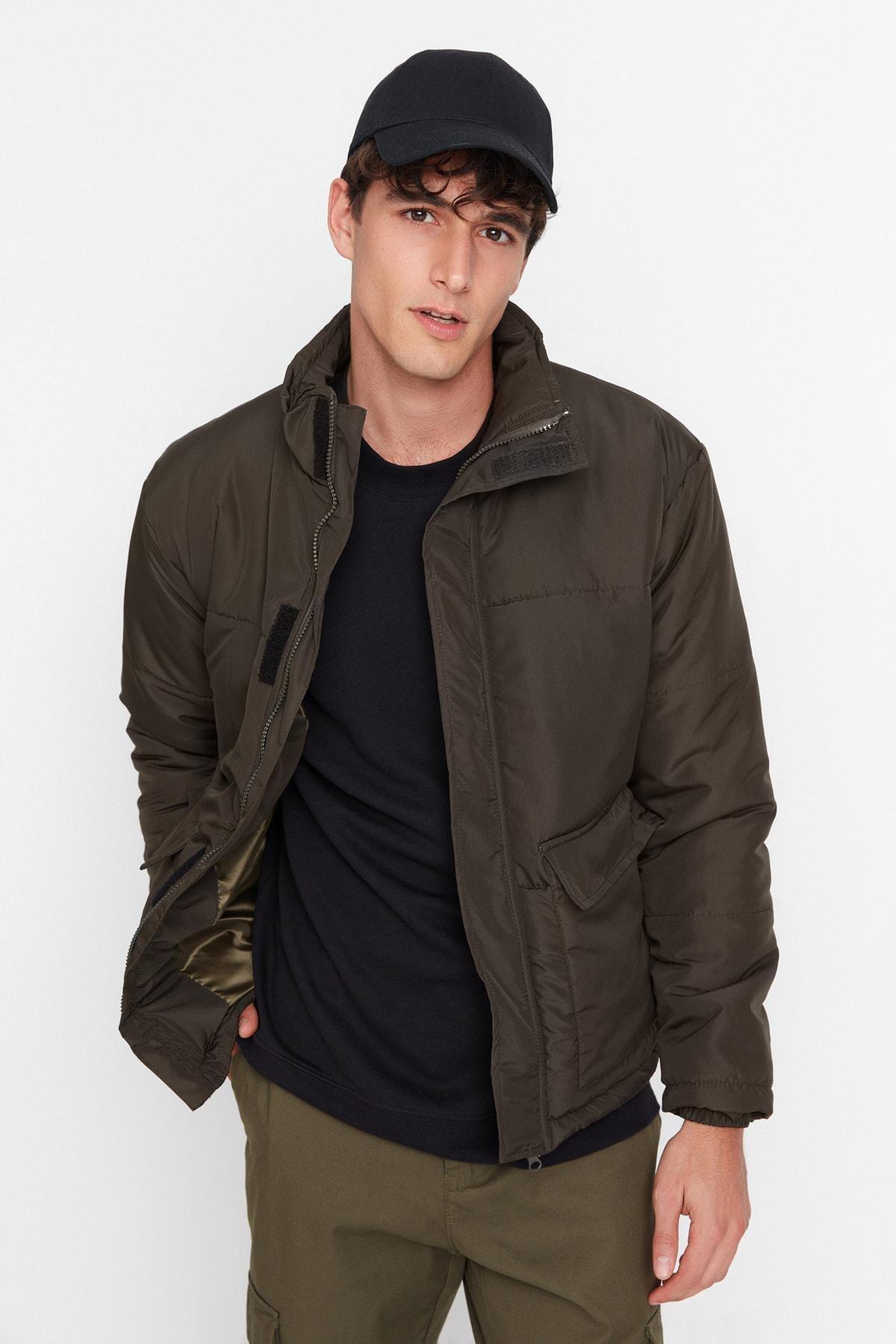 Green Puffer Jacket, , large image number 0