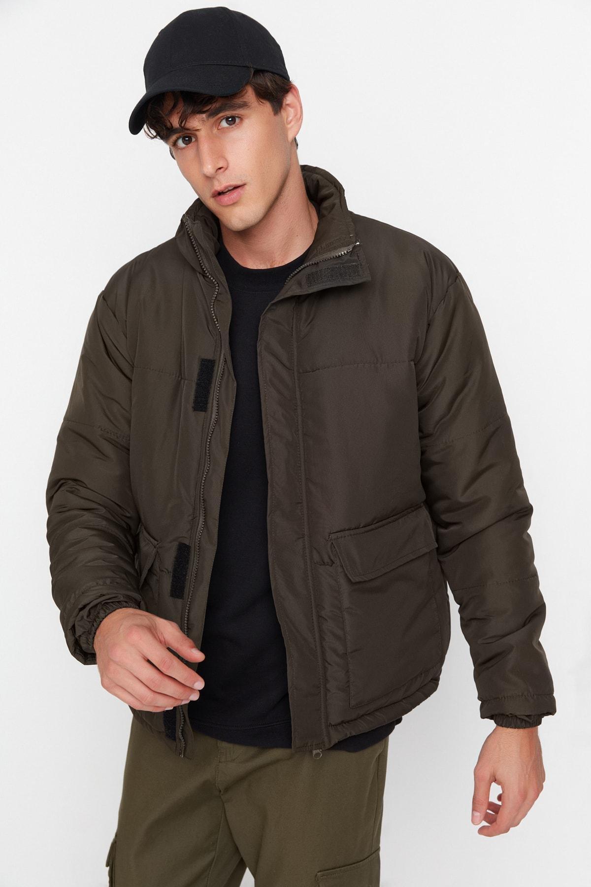 Green Puffer Jacket, , large image number 1