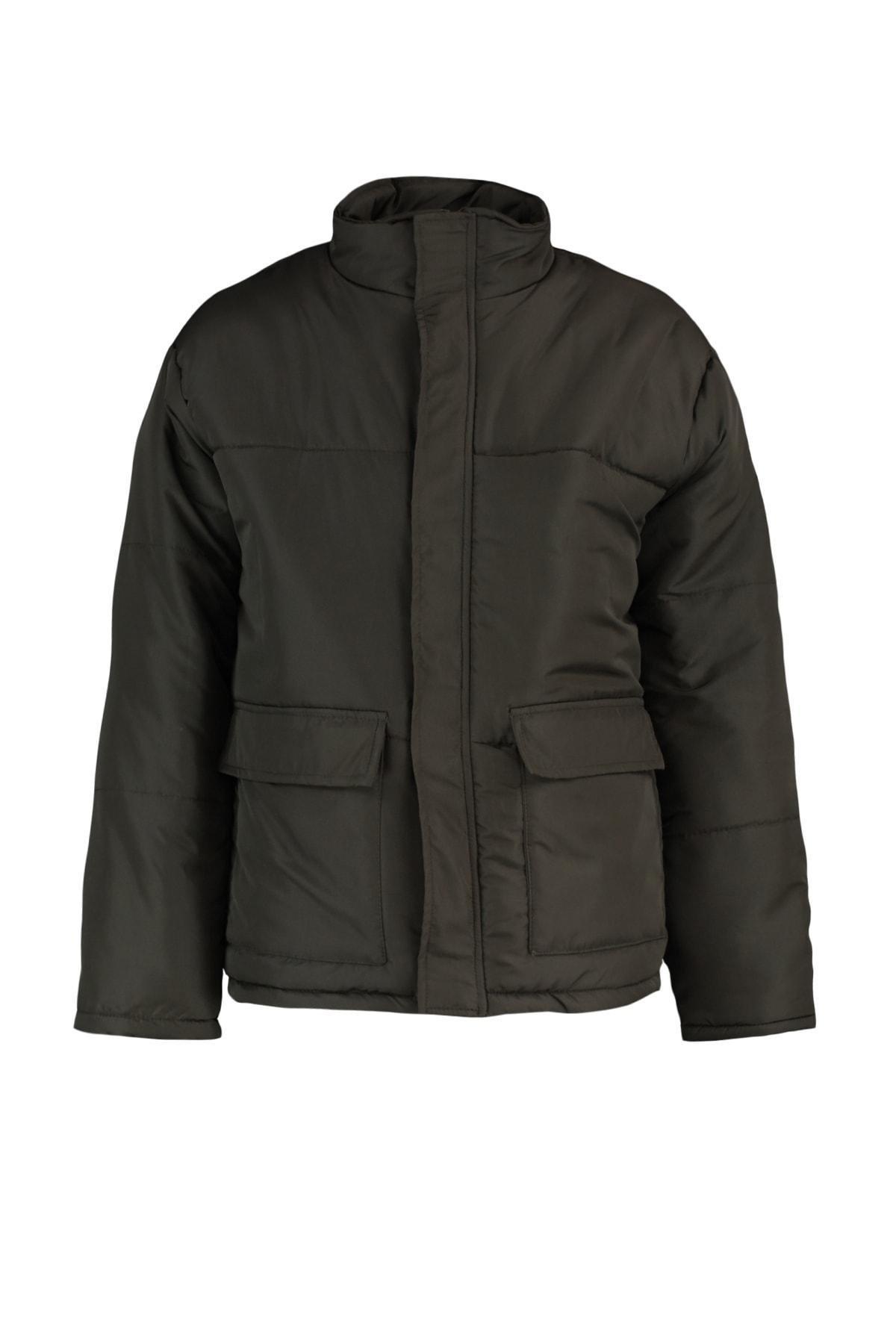 Green Puffer Jacket, , large image number 6