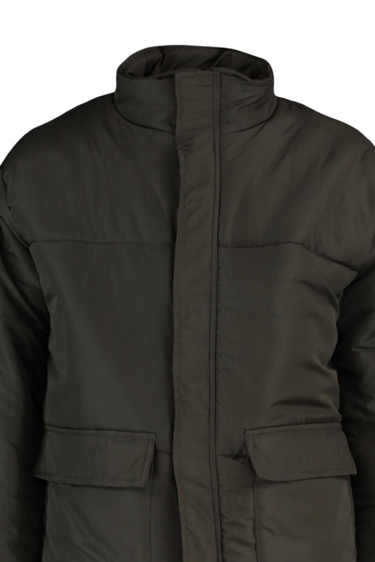 Green Puffer Jacket, , large image number 7