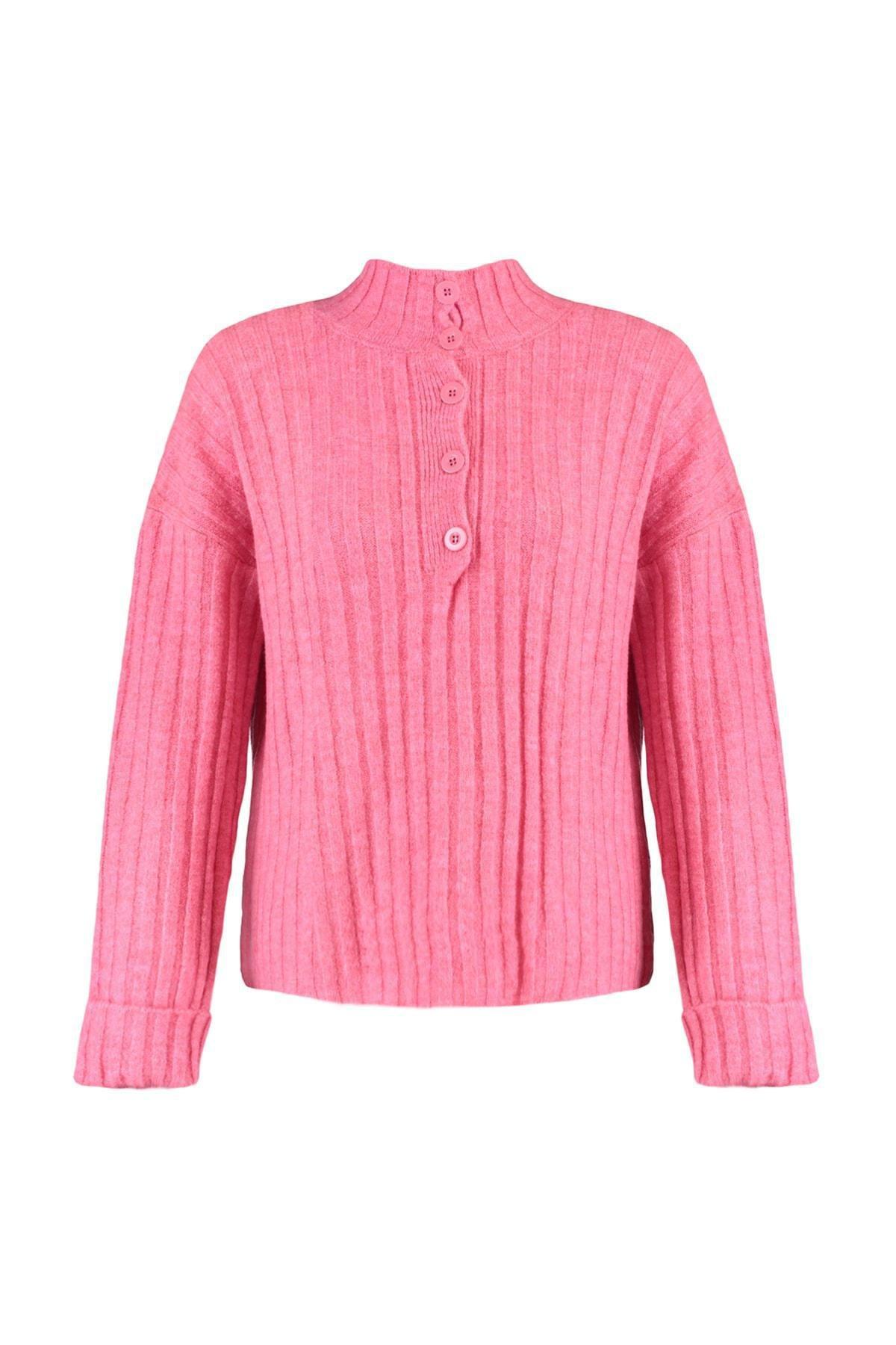 Pink Regular Cardigan, , large image number 5