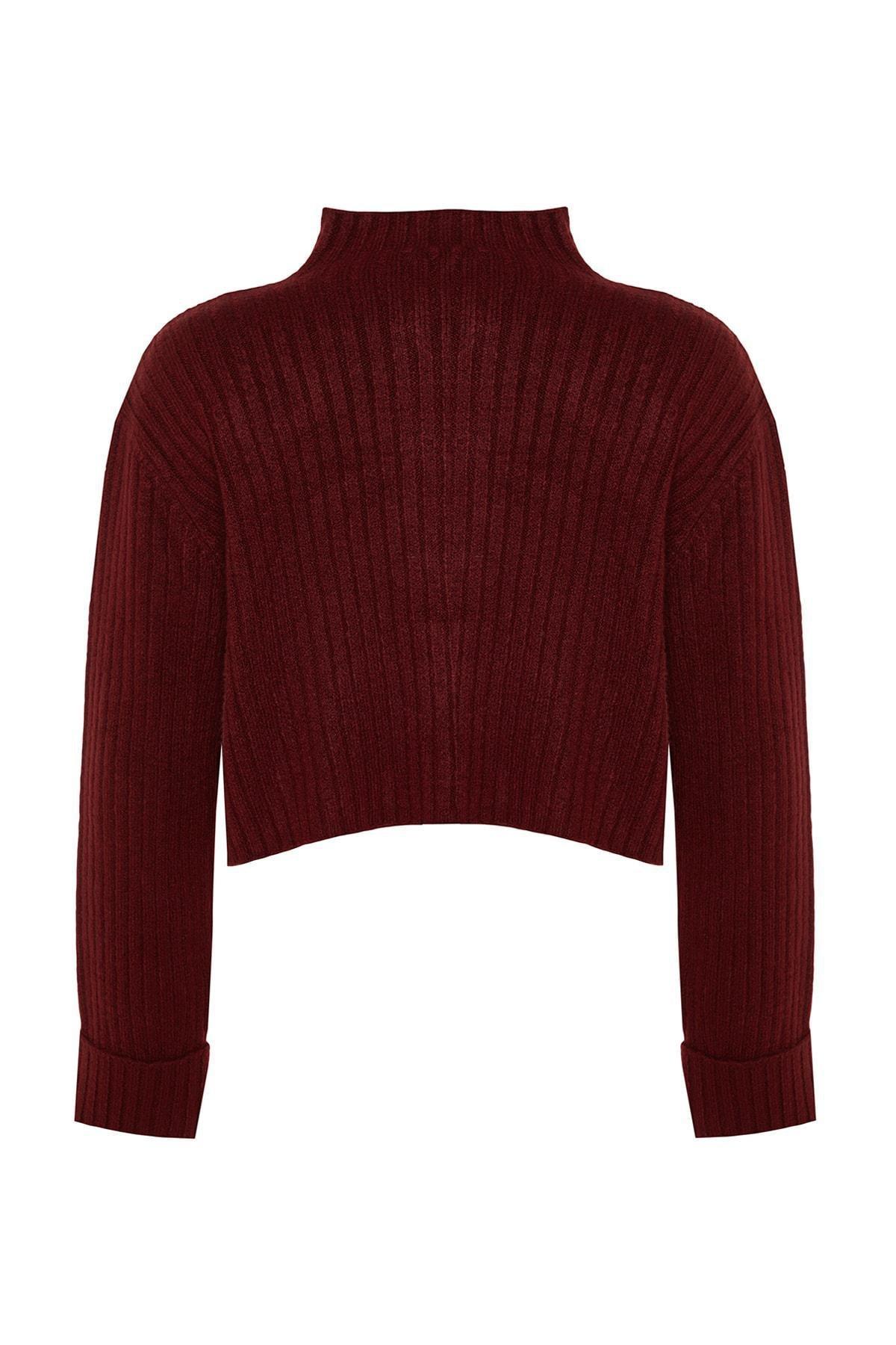 Cardigan - Burgundy - Regular fit, Single, Burgundy, large image number 7
