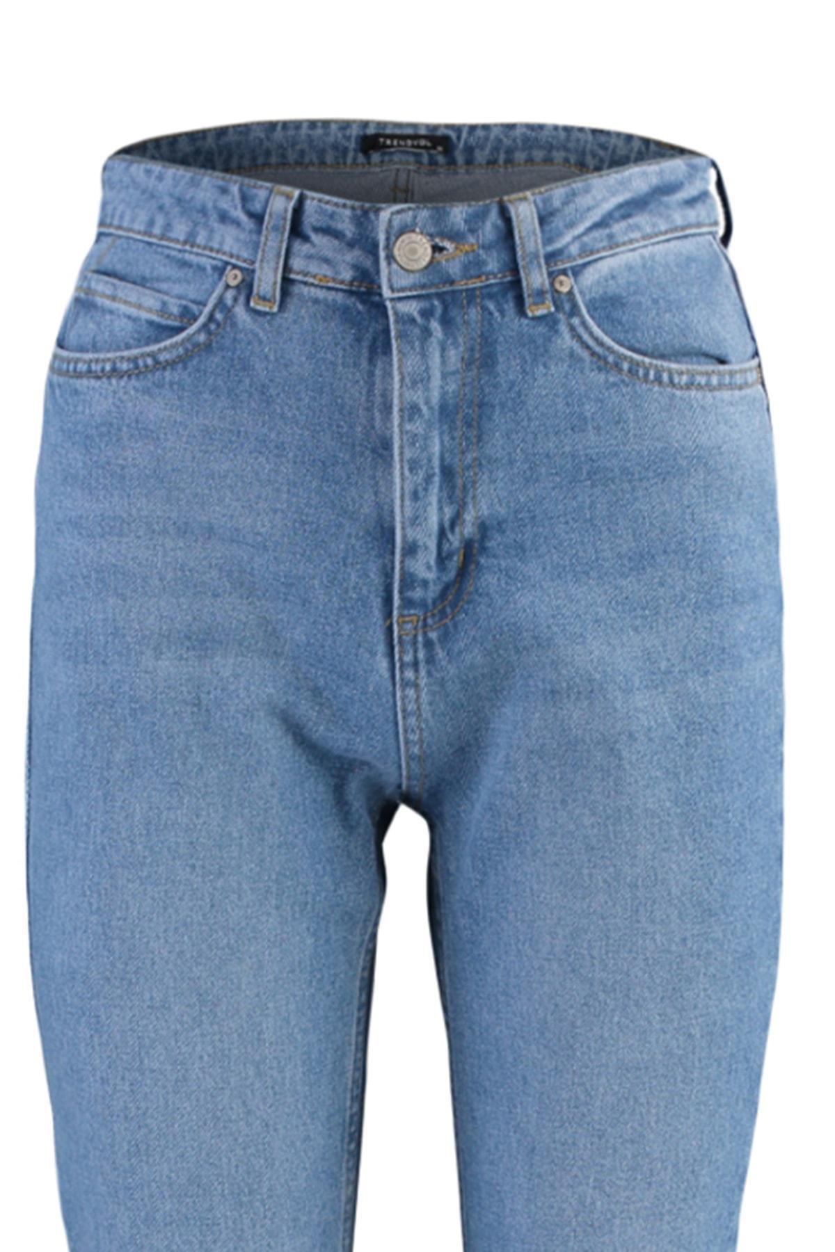 Blue Flare Bootcut Jeans, , large image number 7