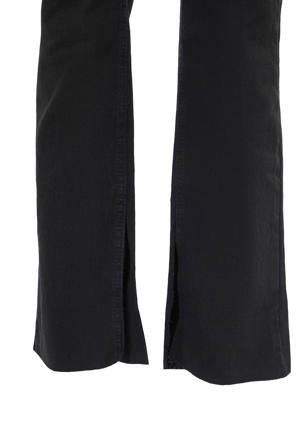 Black Flare Bootcut Jeans, , large image number 7
