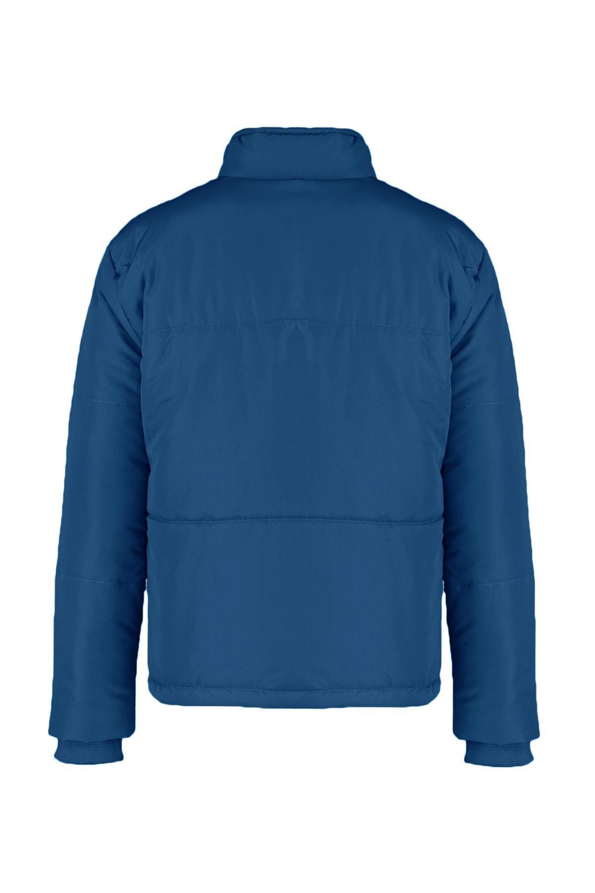 Blue Puffer Jacket, , large image number 7