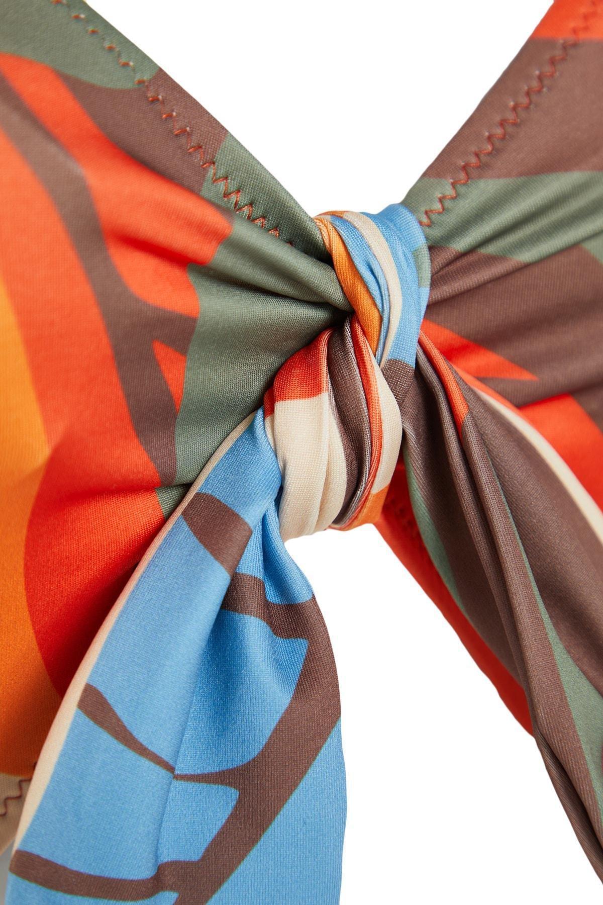 Multicolour Floral Swimsuit, Multicolor, large image number 5