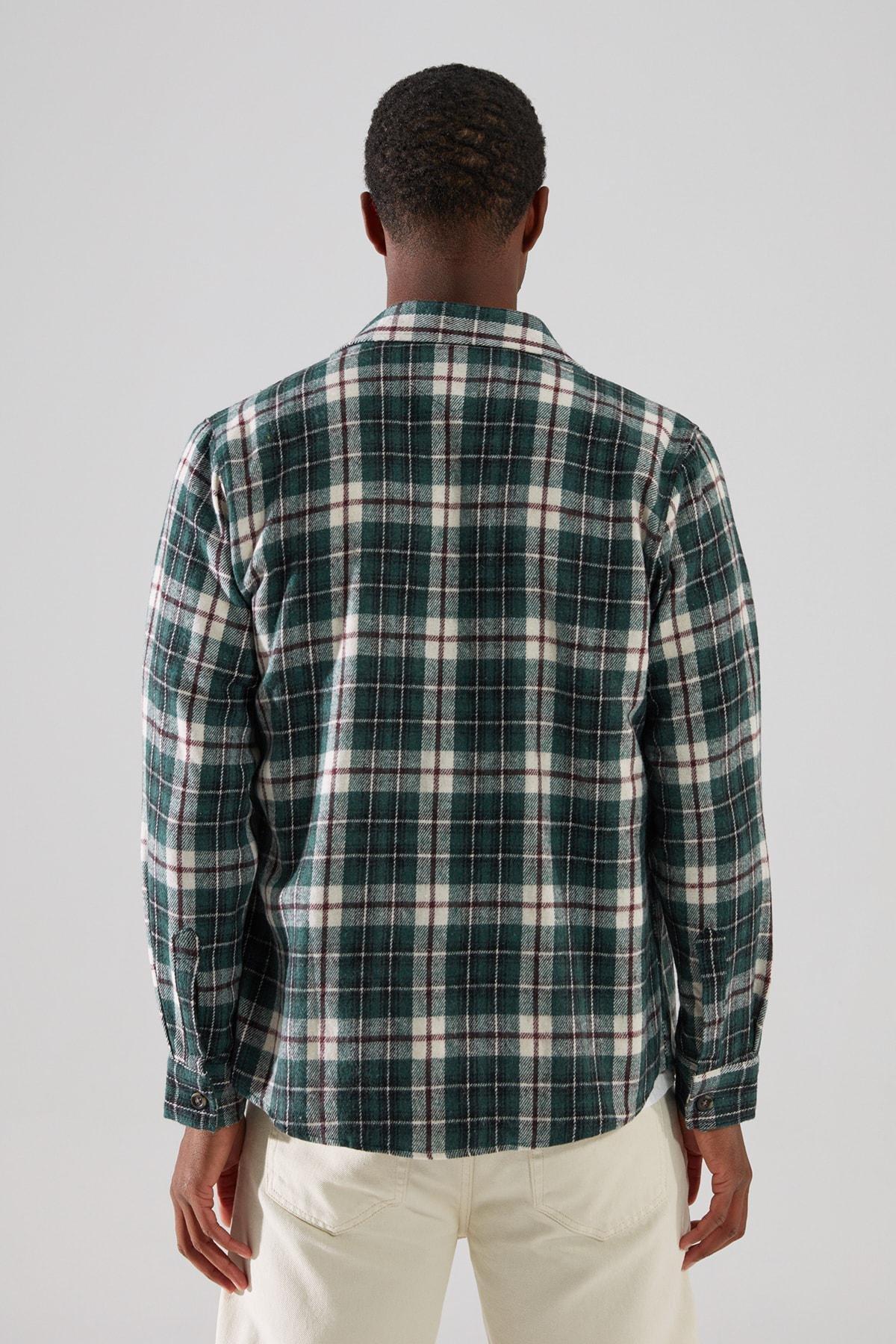 Green Slim Shirt, , large image number 8